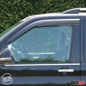 Mercedes Sprinter W907 Hood Deflector + Wind Deflector - Front - Omac - 2Pcs - 2018 Mercedes Sprinter W907 Hood Deflector + Wind Deflector - Front - Omac - 2Pcs - 2018